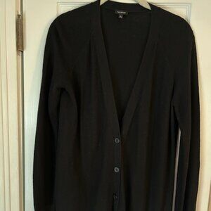 Talbots V-neck Black Cardigan  - Misses S